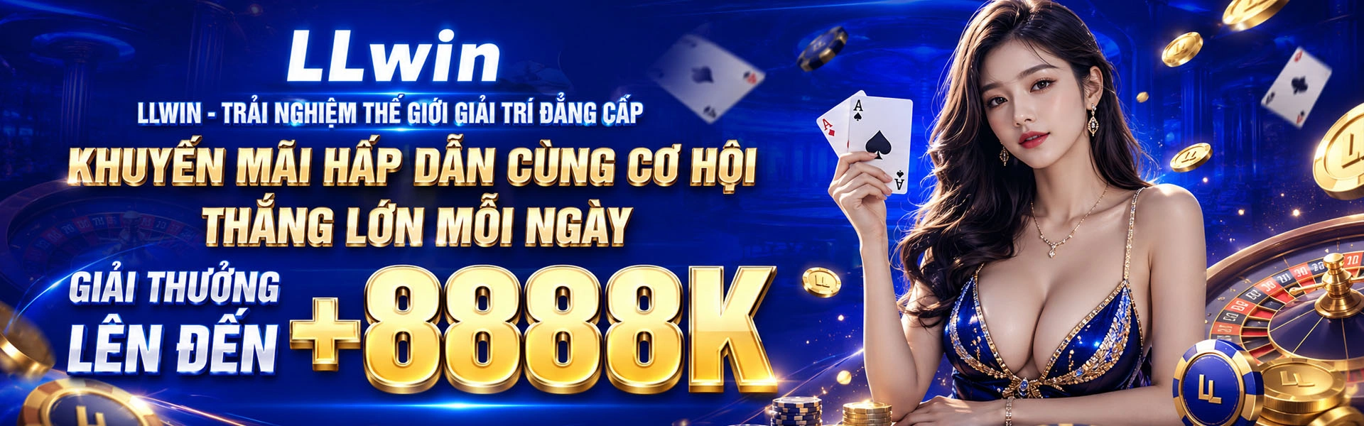 Banner giới thiệu nội dung giải trí Llwin