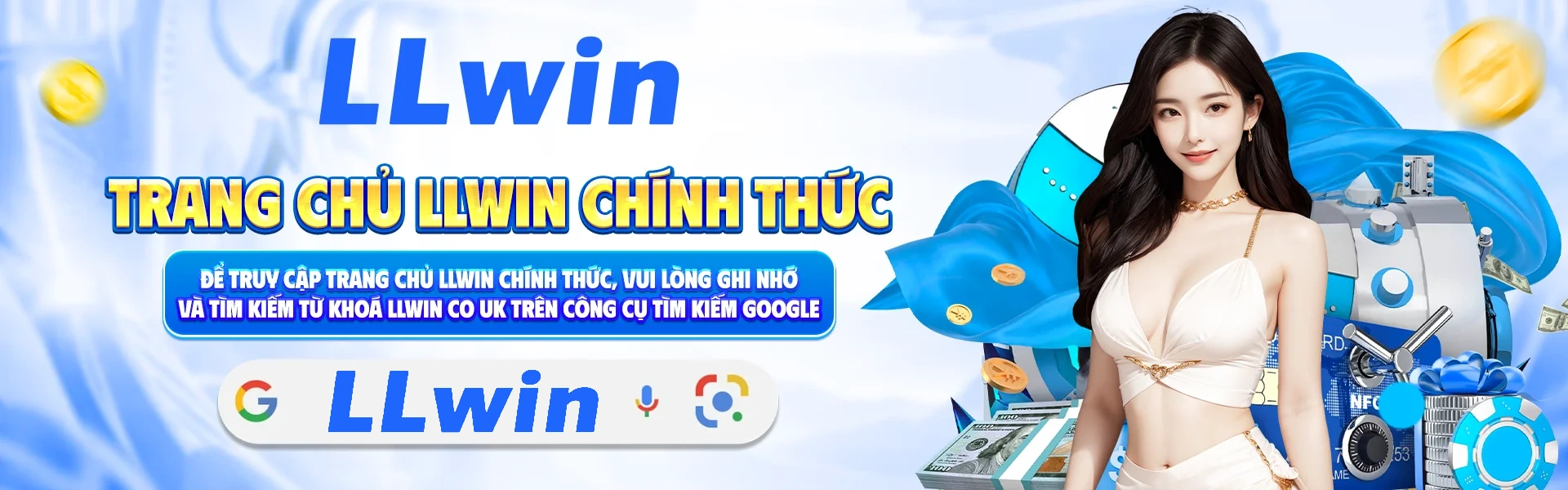 Banner chuyên mục và dịch vụ di động Llwin